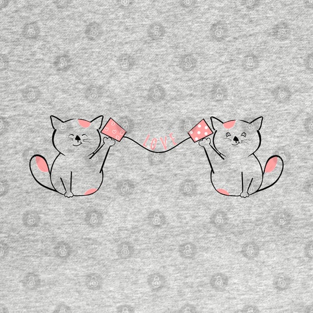 cat love story by Saishaadesigns